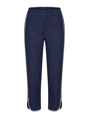 NÜ DAISY Broek 7/8 Broeken 476 Navy Mix