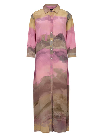 NÜ DANA Jurk Jurken 635 Pink mix