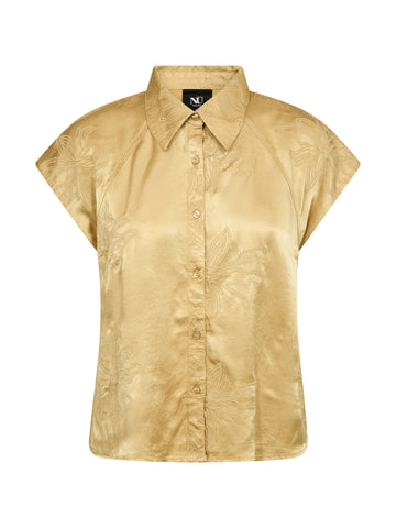 NÜ DAWN Top Tops en t-shirts 520 Yellow