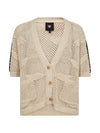 NÜ DEA Cardigan gebreid Vest 112 Bone