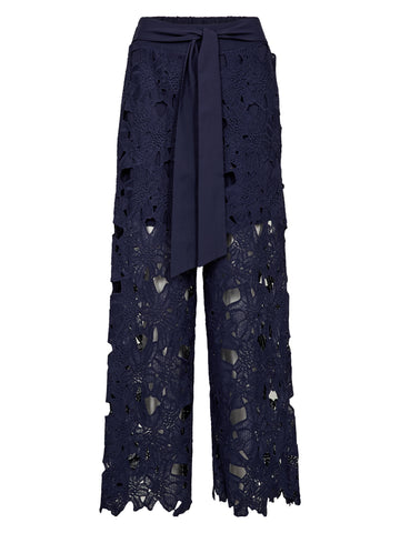 NÜ DECIA Kantbroek Broeken 476 Navy