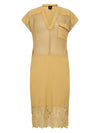 NÜ DEWI Jurk Jurken 520 Yellow