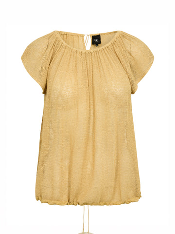 NÜ DEWI Top Tops en t-shirts 520 Yellow