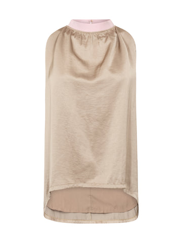 NÜ DIEM Top halternek Tops en t-shirts 635 Pink mix