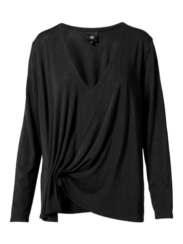 NÜ DITTE RONNIE Blouse Blouses Zwart
