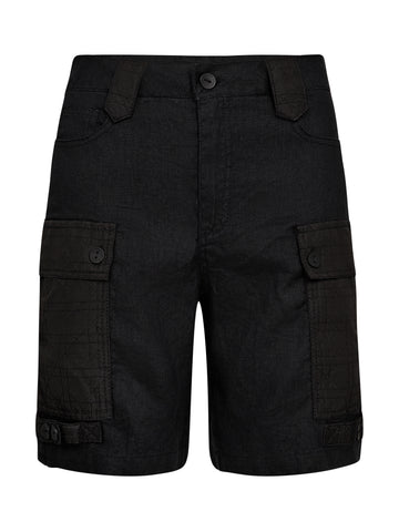 NÜ Dai Linnen shorts Shorts Zwart