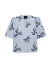 NÜ Diga Top Tops en t-shirts 467 Blue Stripe