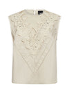 NÜ ELENI Top Tops en t-shirts 112 Bone