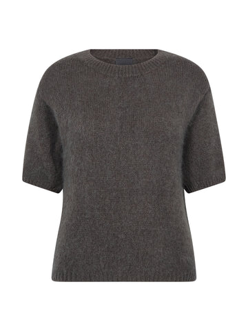 NÜ ELIZA Gebreide trui Blouses 289 Brown