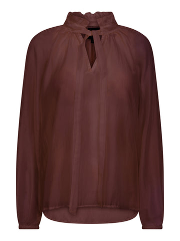 NÜ ELLY Shirt Overhemden 640 Burgundy