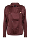 NÜ EMORY Overhemd Overhemden 640 Burgundy