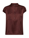 NÜ EMORY Top Tops en t-shirts 640 Burgundy
