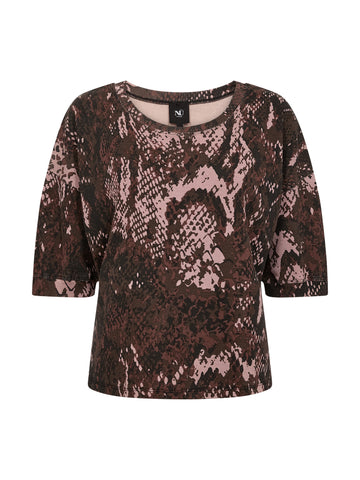 NÜ ENOLA T-shirt Tops en t-shirts 608 Rose Snake