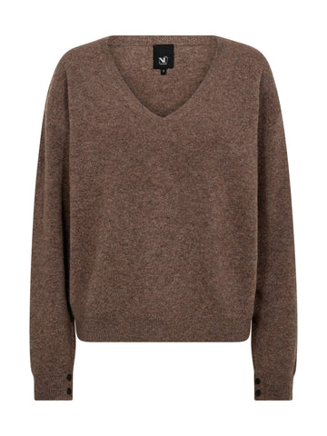 NÜ ERIKKA Blouse brei Breigoed 289 Brown
