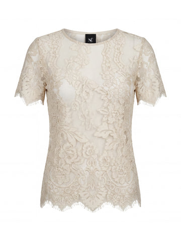 NÜ ESSIE Top Blouses 112 Bone