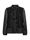 NÜ ESSIE shirt Overhemden Zwart
