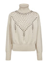 NÜ EUGENIA Blouse Gebreid Breigoed 112 Bone