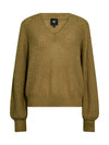 NÜ "EVANGELINE blouse gebreid" Breigoed 346 Moss
