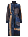 NÜ EVER Dress Jurken 476 Navy Mix