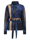 NÜ EVER shirt Overhemden 476 Navy Mix