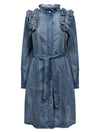 NÜ EVREN Jurk Jurken 486 Denim