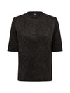 NÜ FELIA T-shirt Tops en t-shirts Zwart