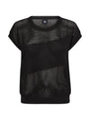 NÜ FENJA top knit Blouses Zwart