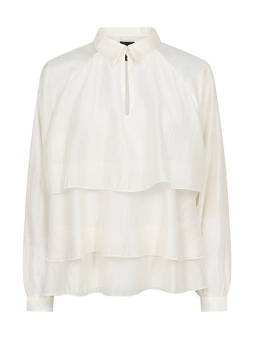 NÜ FINLEY shirt Overhemden 110 Creme