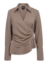 NÜ FREJA shirt Overhemden 249 Cigar
