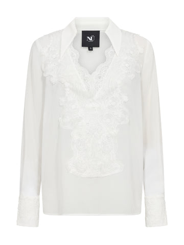 NÜ FRIDA shirt Overhemden 110 Creme