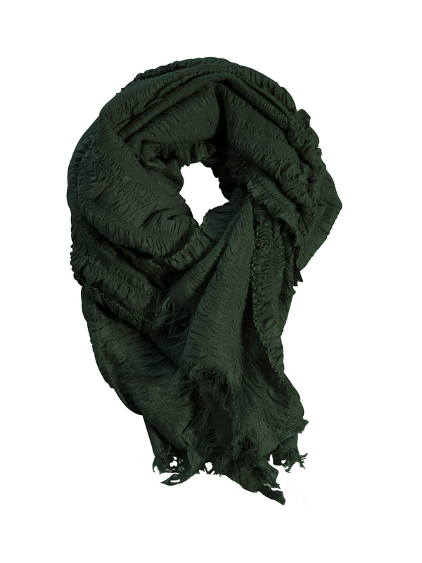NÜ HOPE grote multi-sjaal Sjaals 399 Dark Bottle Green