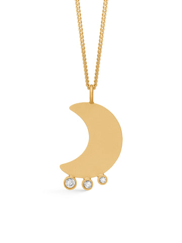 NÜ Moons No. 2 Ketting Jewellery 011 Gold