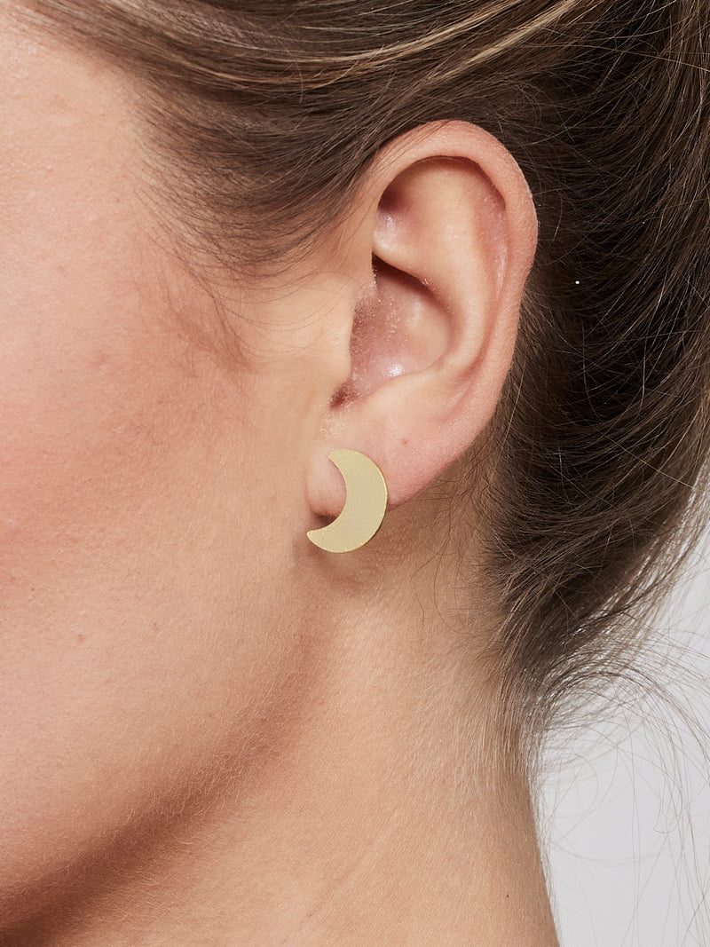 NÜ Moons No. 3 Oorbel Mini Jewellery 011 Gold