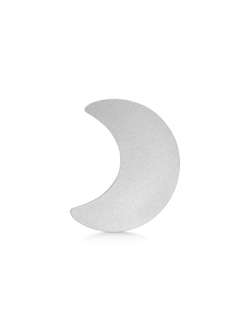 NÜ Moons No. 4 Oorbel Groot Jewellery 022 Silver
