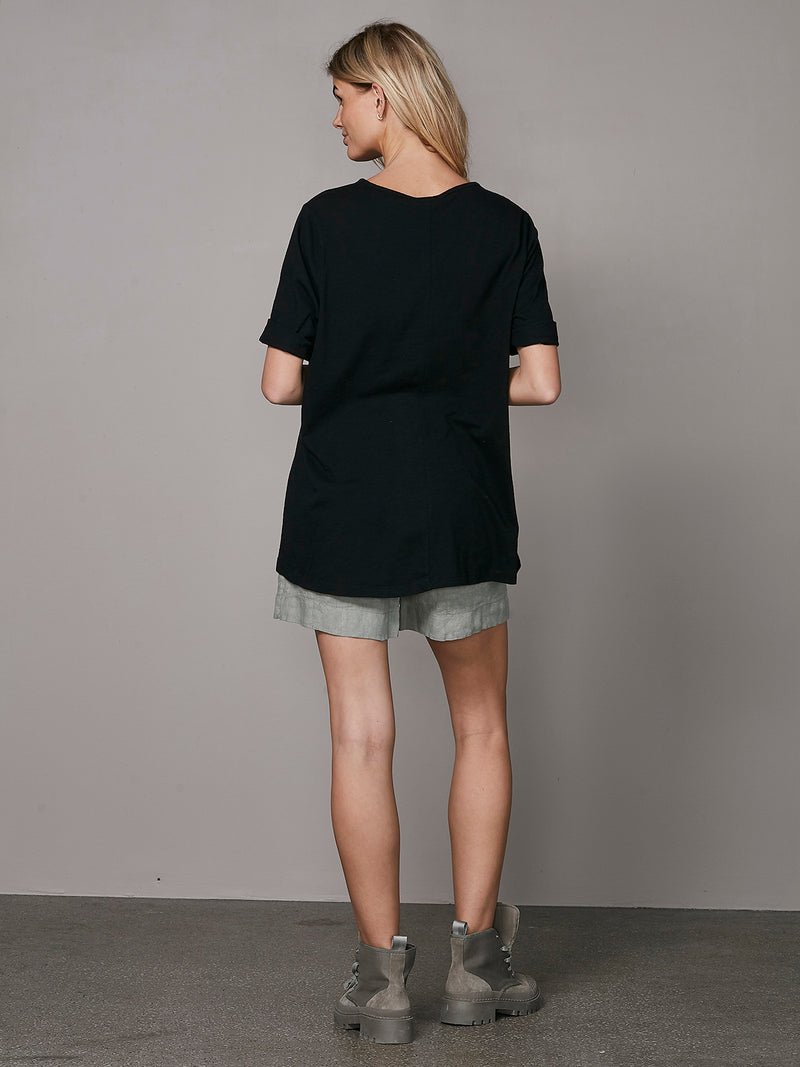 NÜ OAKLEE oversized t-shirt Tops en t-shirts Zwart