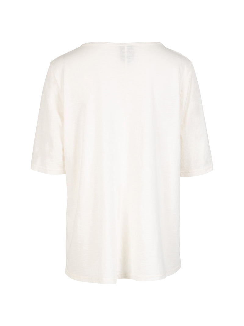 NÜ OAKLEE oversized t-shirt Tops en t-shirts 110 Creme