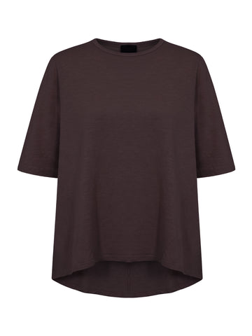 NÜ OAKLEE oversized t-shirt Tops en t-shirts 289 Brown