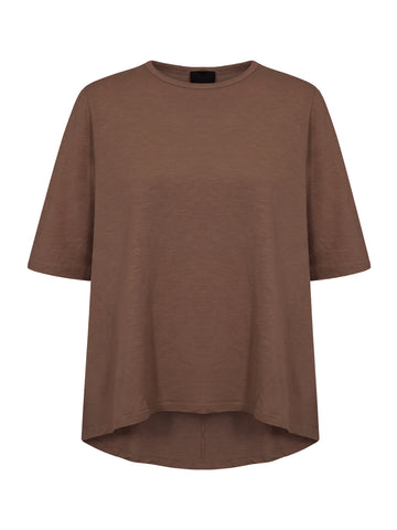 NÜ OAKLEE t-shirt Tops en t-shirts 289 Brown