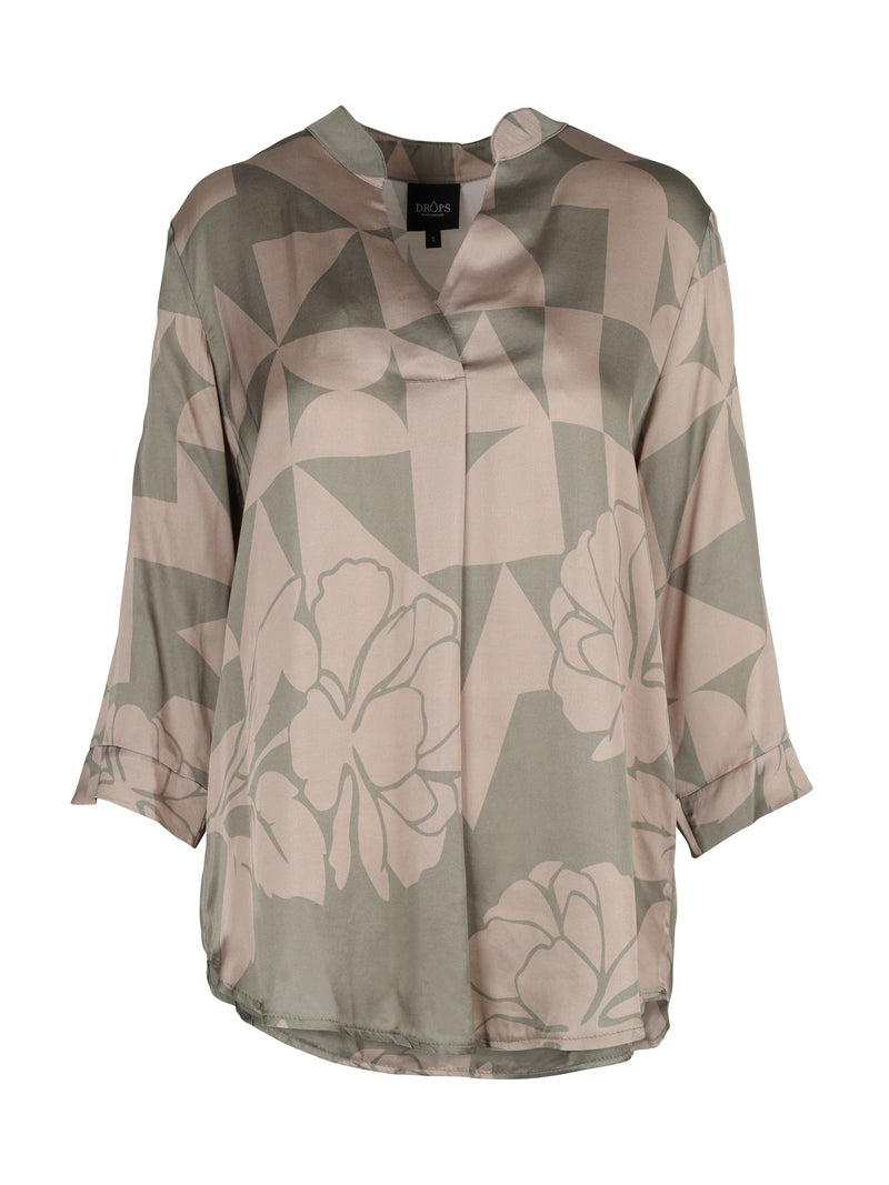 NÜ ODELINE blouse Blouses 393 Army Mix