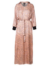 NÜ ODESSA jurk met patroon Jurken 649 Terracotta Dust mix