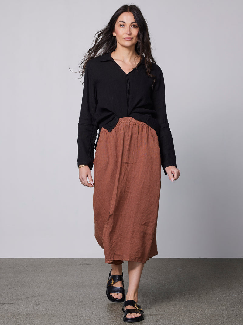NÜ POLETTE Rok Rokken 286 Mocca Mousse