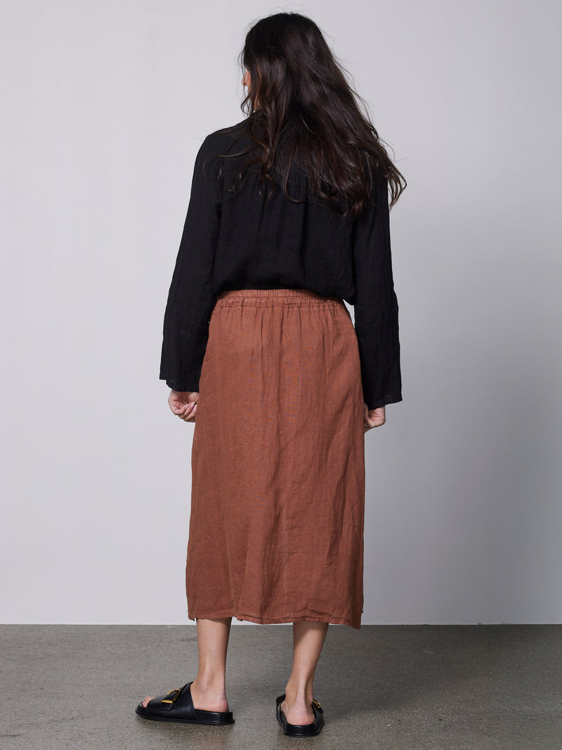 NÜ POLETTE Rok Rokken 286 Mocca Mousse