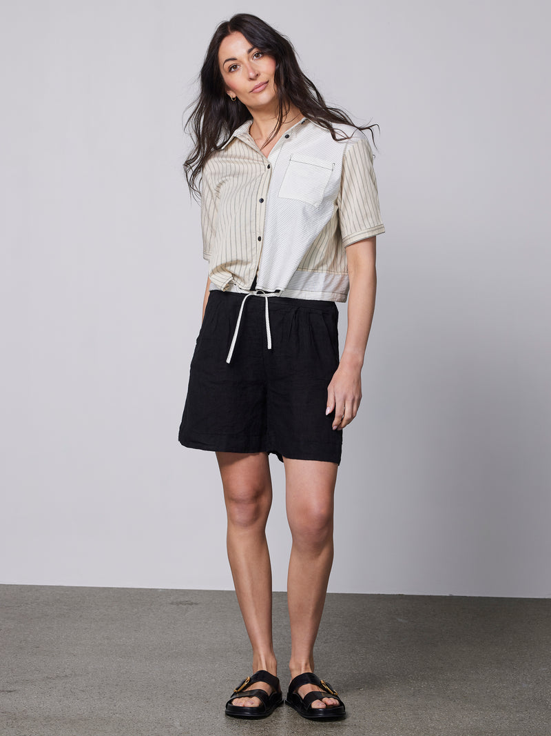 NÜ POLETTE Shorts Shorts Zwart