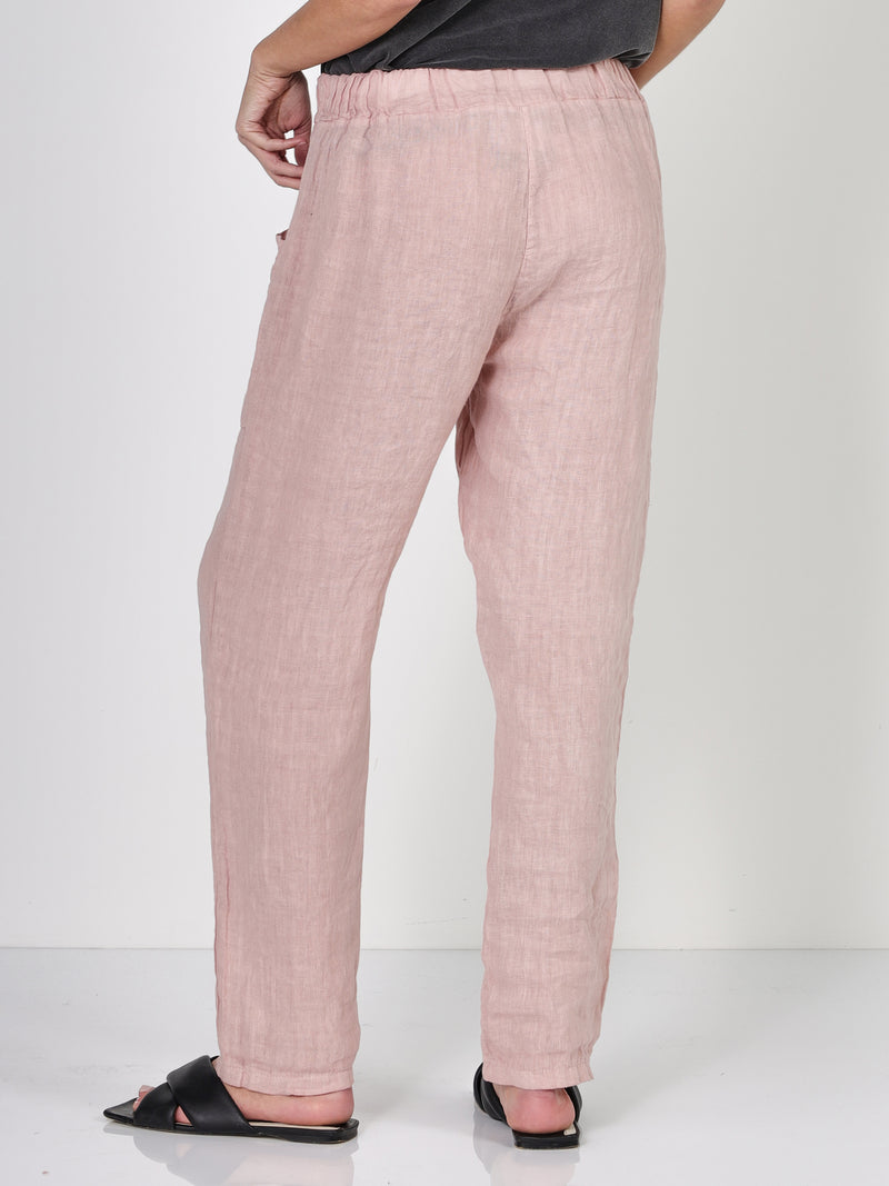 NÜ POLETTE linnen broek Broeken 603 Ash Rose