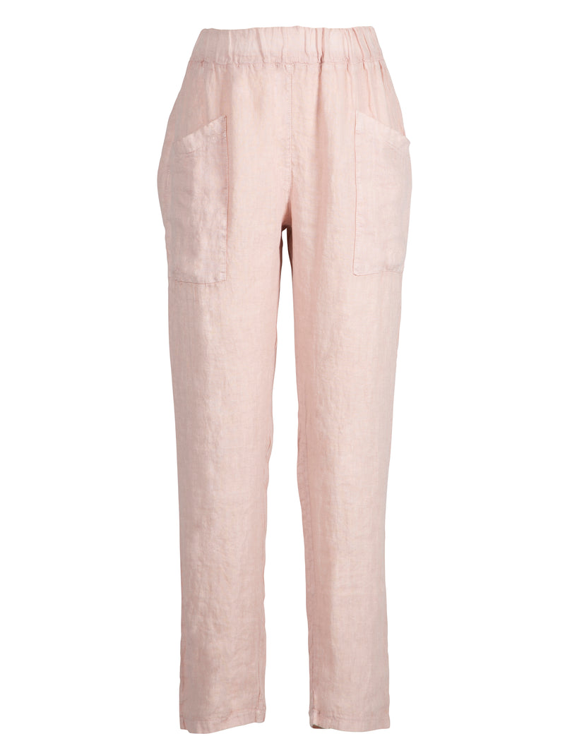 NÜ POLETTE linnen broek Broeken 603 Ash Rose
