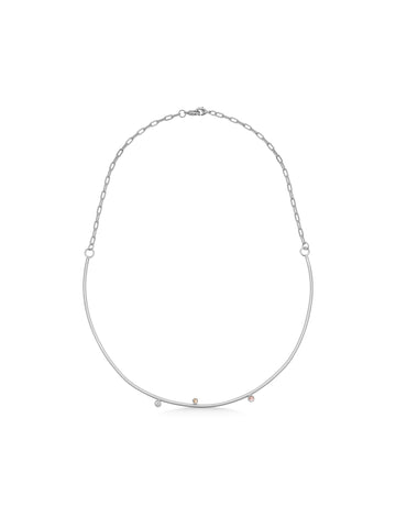 NÜ Planets No. 1 Ketting Jewellery 022 Silver