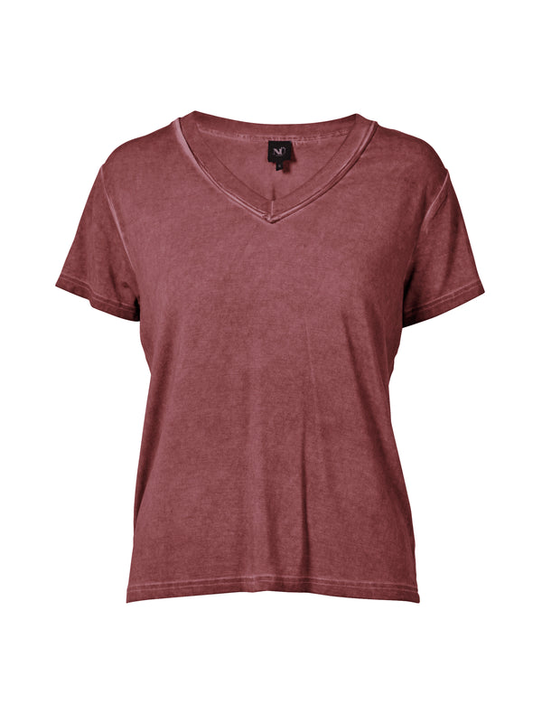 NÜ RUTH T-shirt Tops en t-shirts 685 Berry red