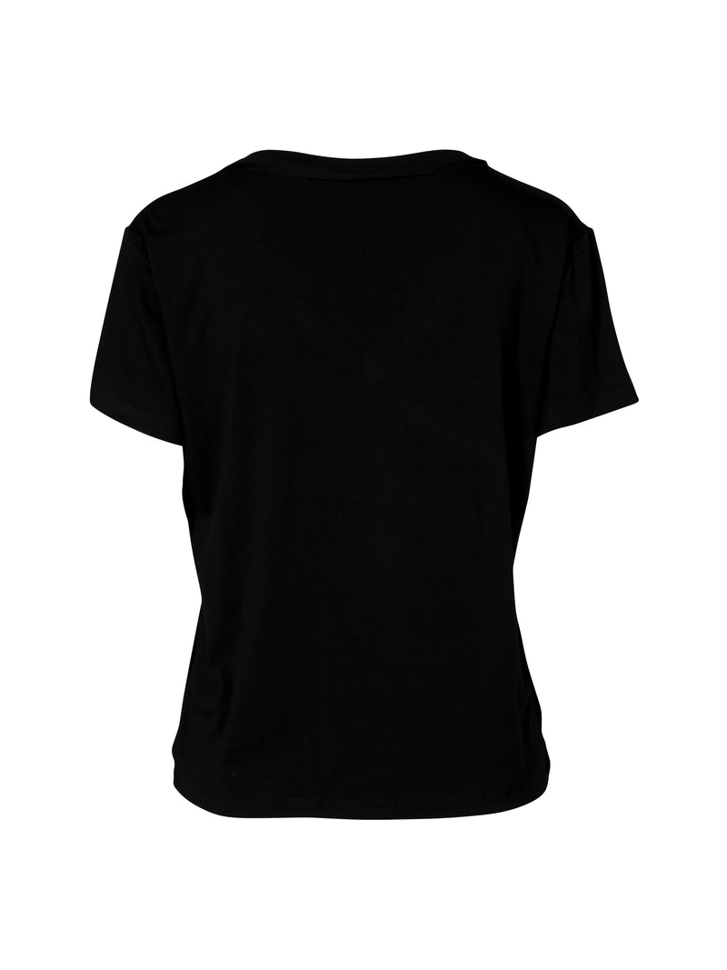 NÜ RUTH t-shirt Tops en t-shirts Zwart