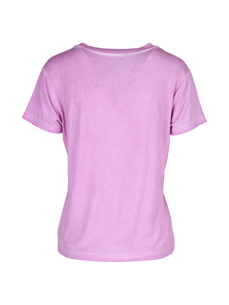 NÜ TENNA t-shirt met V-hals Tops en T-shirts 634 Pink Mist