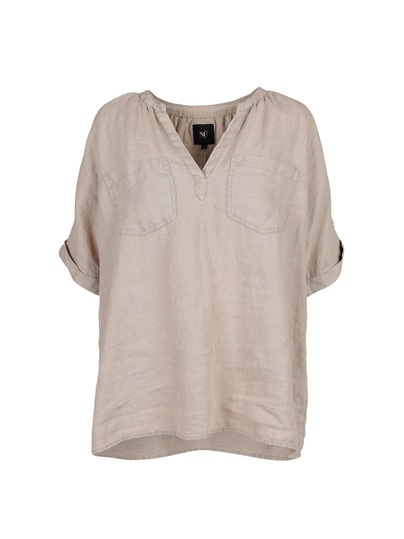 NÜ TESSA linnen blouse Tops en T-shirts 125 Seasand